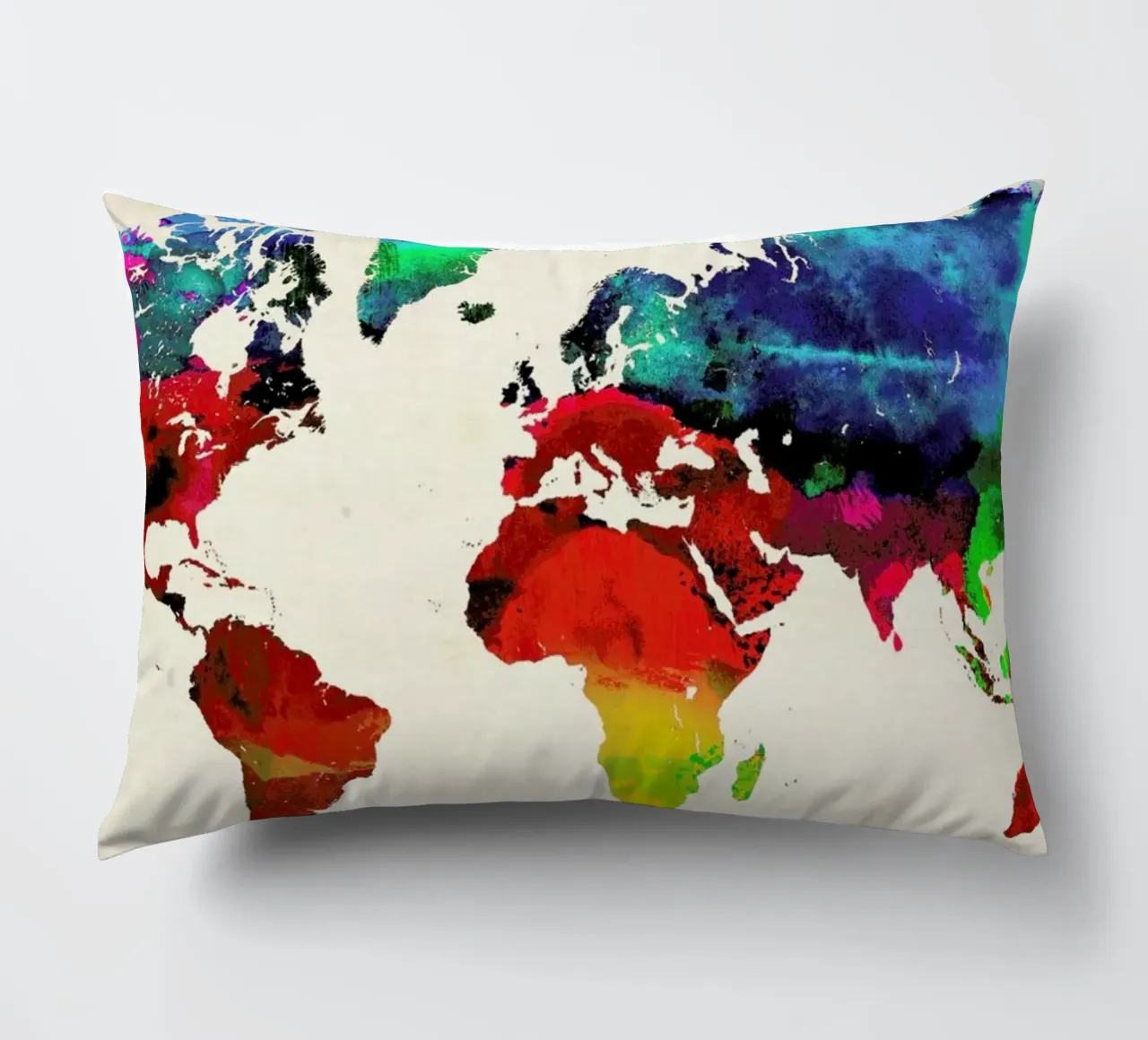 World Map cuscino da Naxart