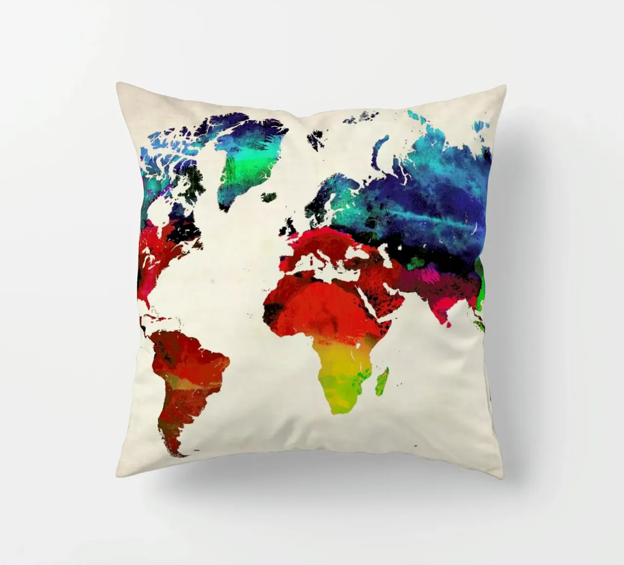 World Map cuscino da Naxart