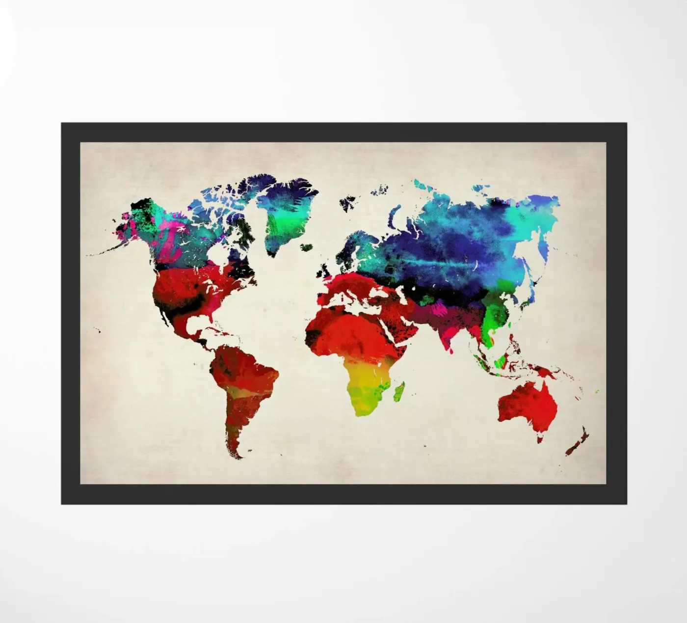 World Map deurmat van Naxart