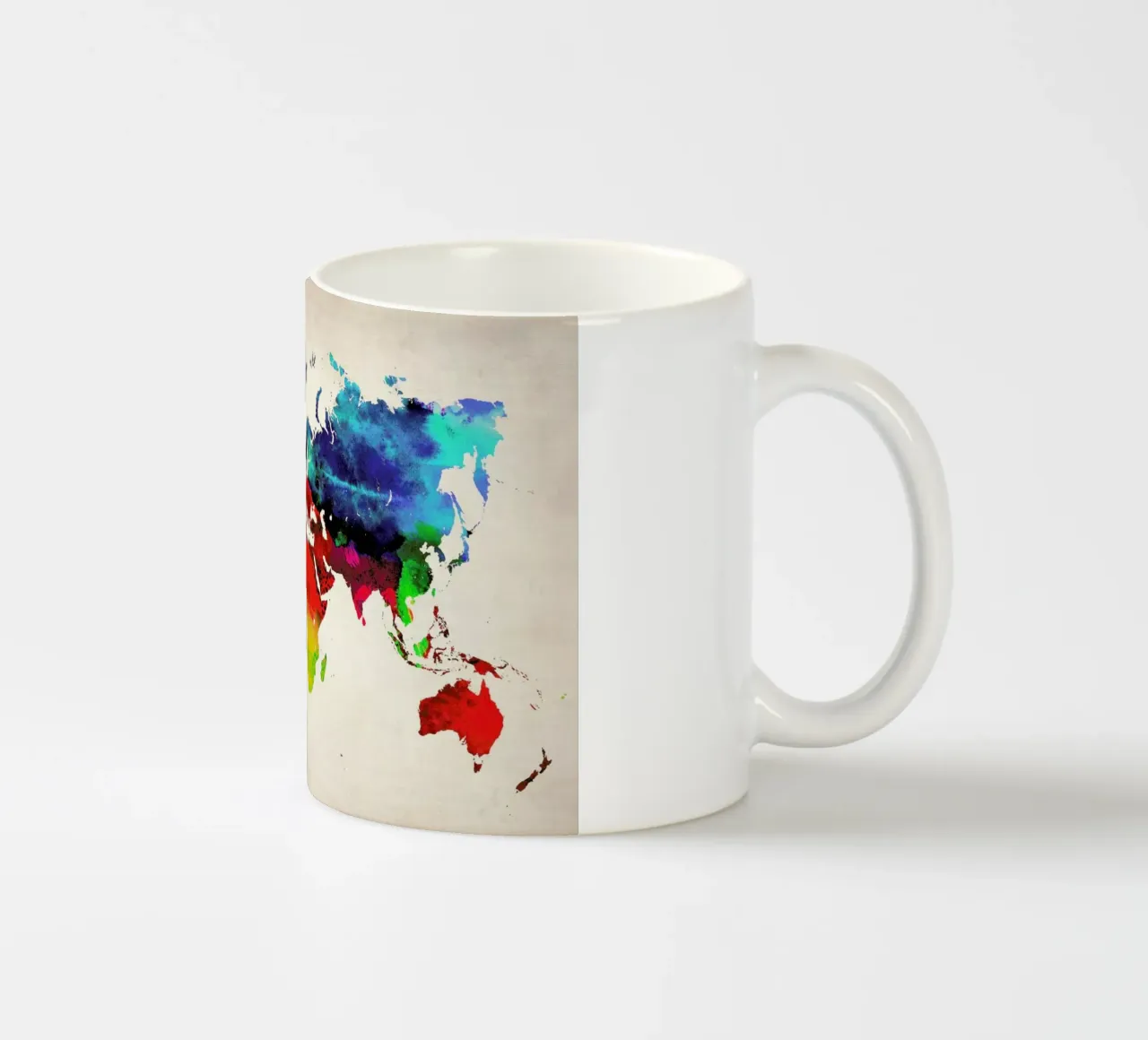 World Map keramische mok van Naxart