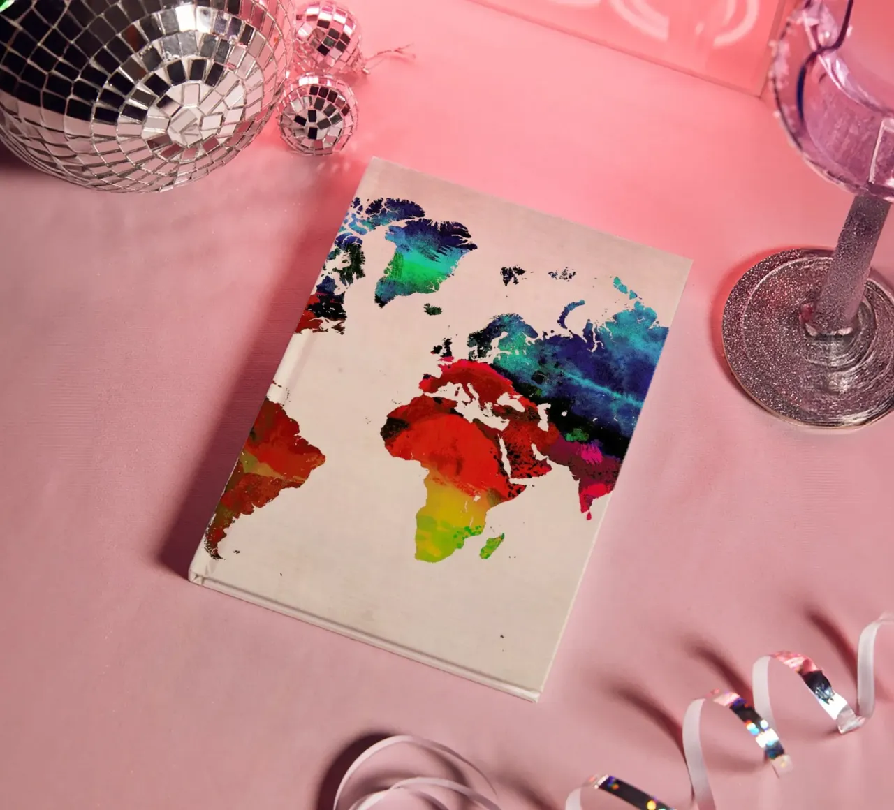 World Map carnet de notes de Naxart