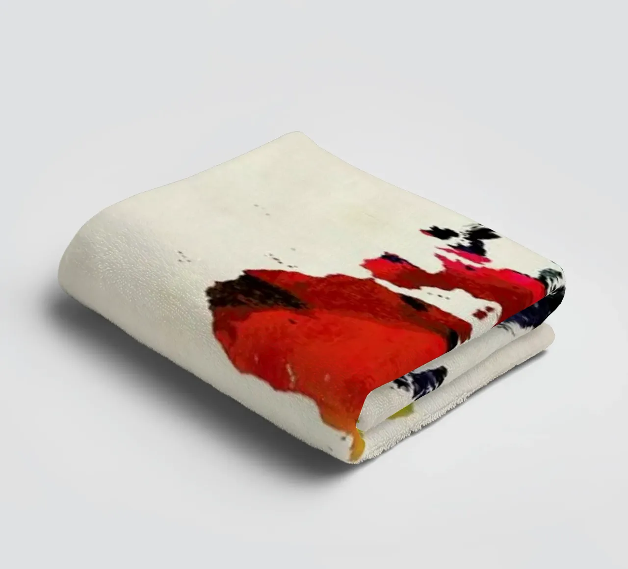 World Map badhanddoek van Naxart