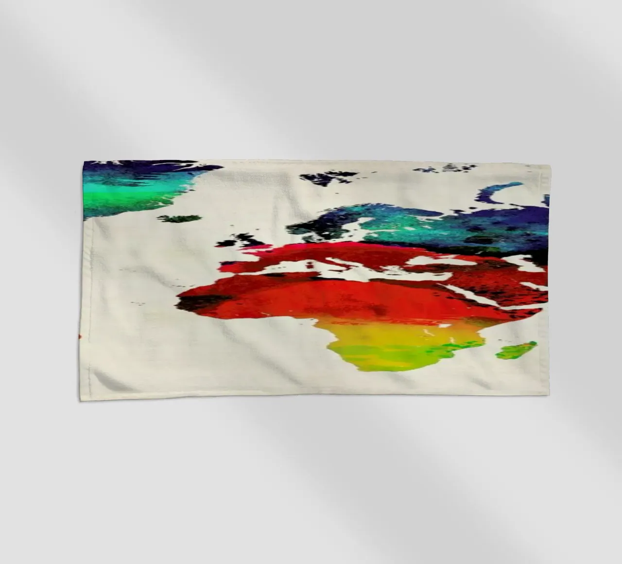 World Map serviette de plage de Naxart