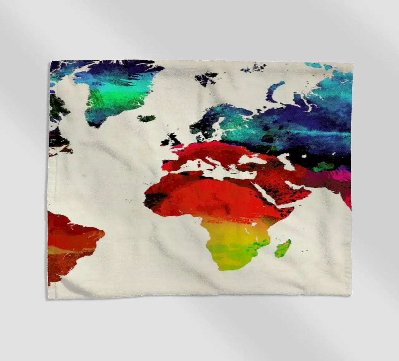 World Map toalla de playa de Naxart
