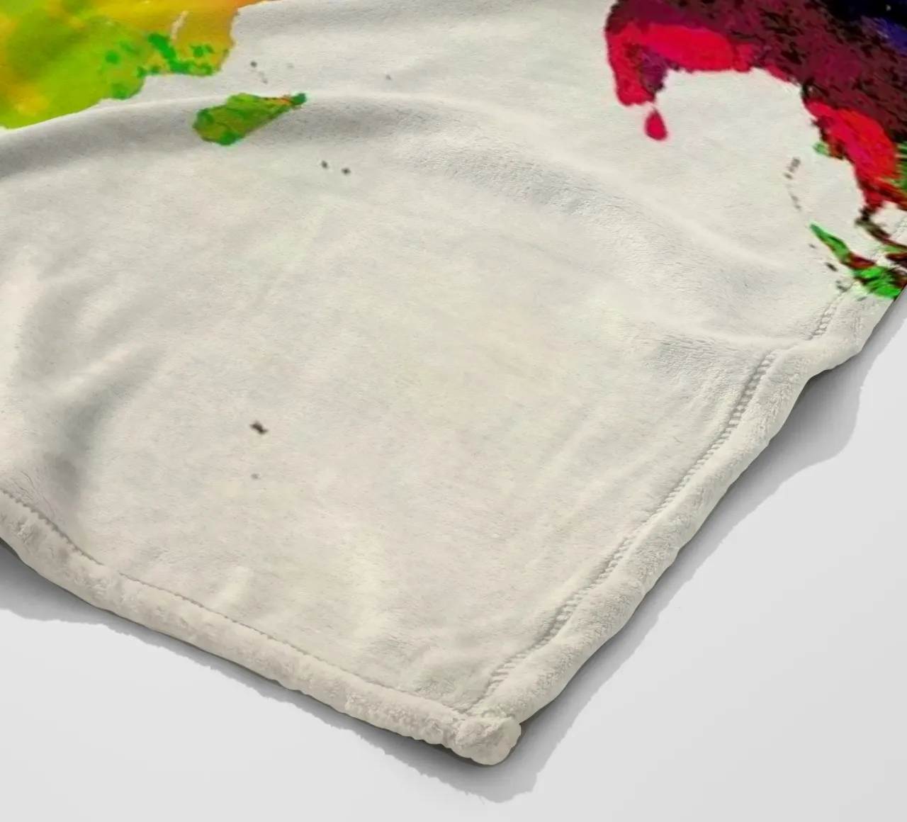 World Map fleecedeken van Naxart