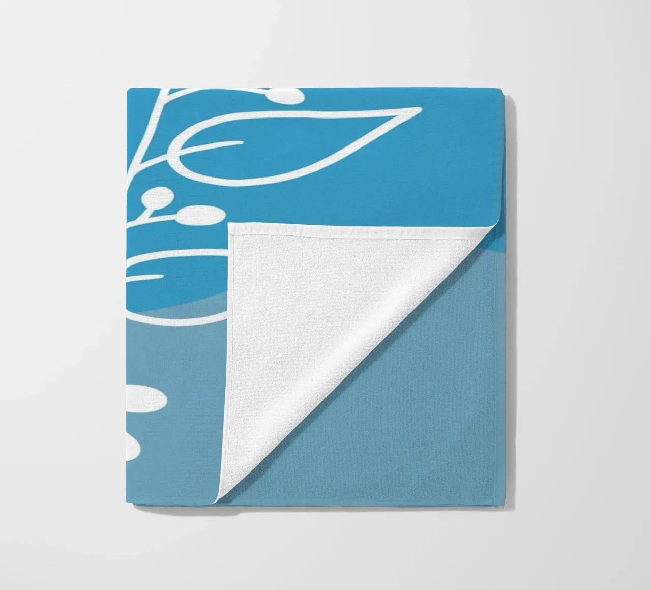 Minimalist botanical design telo mare da LisaArtes