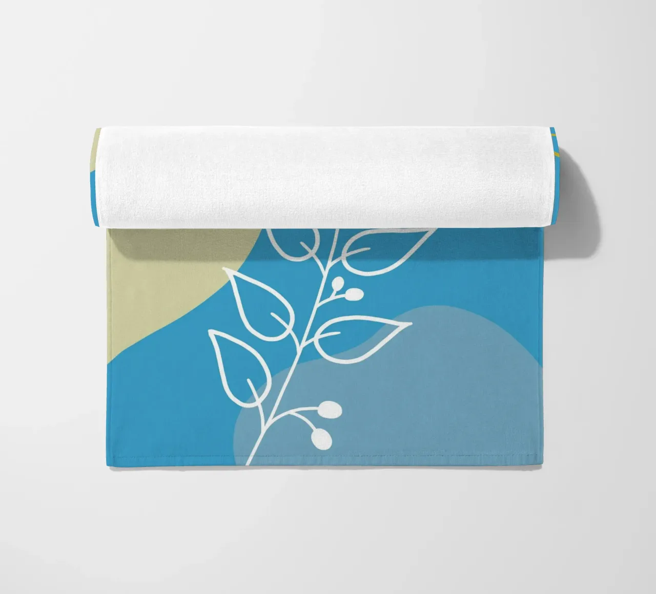 Minimalist botanical design telo mare da LisaArtes