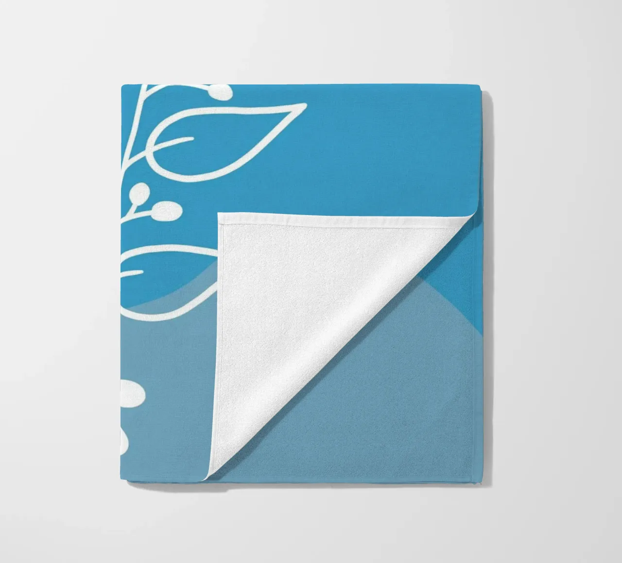 Minimalist botanical design telo mare da LisaArtes
