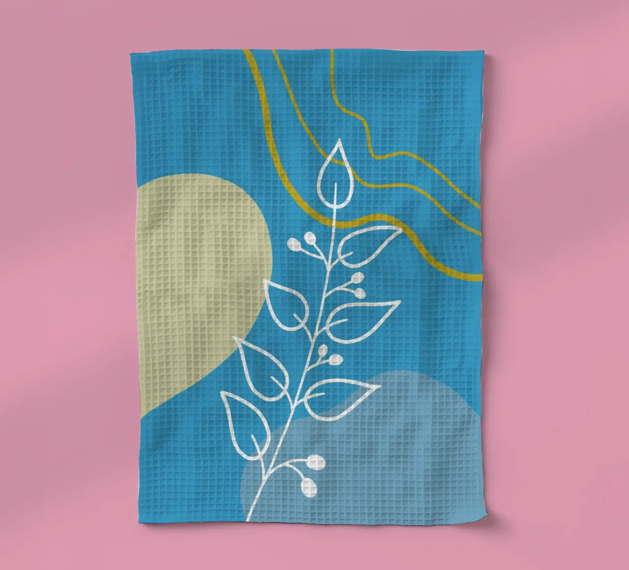 Minimalist botanical design canovaccio da cucina da LisaArtes