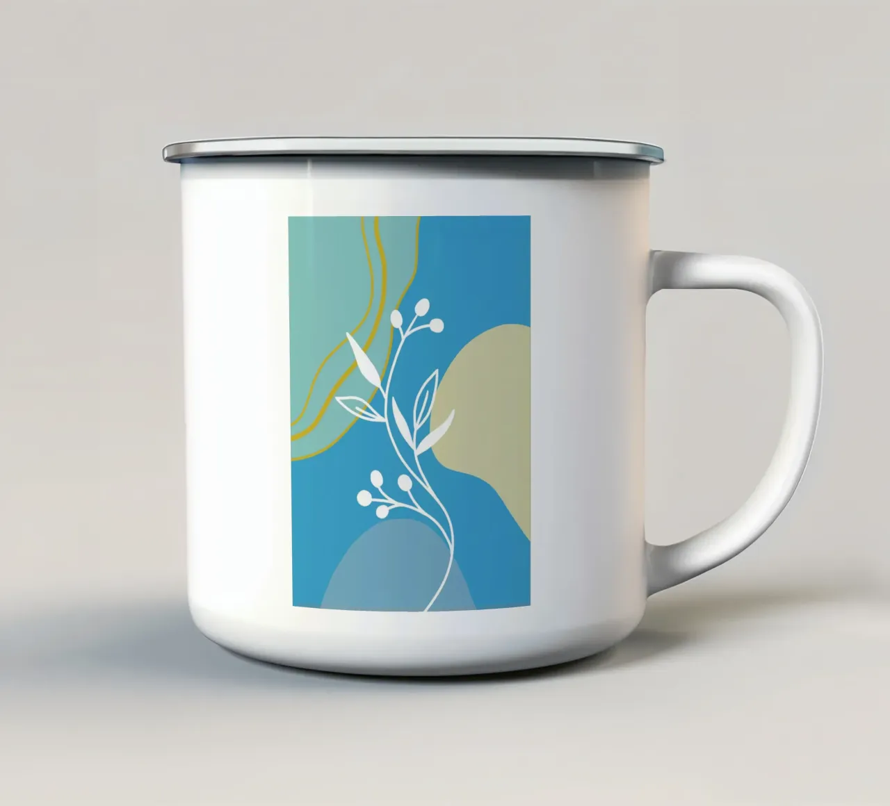 Harmony and calm tazza in smalto da LisaArtes