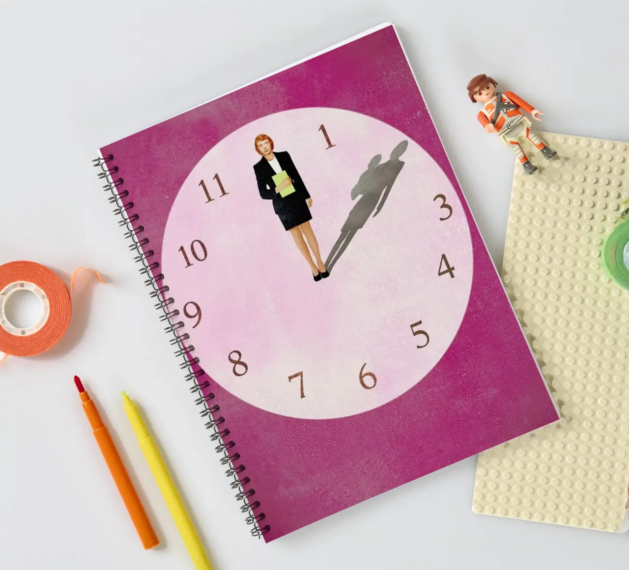 Lean In spiral notebook by Ellen Weinstein
