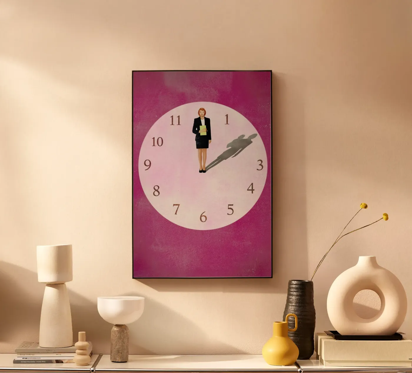 Lean In plexiglas de Ellen Weinstein