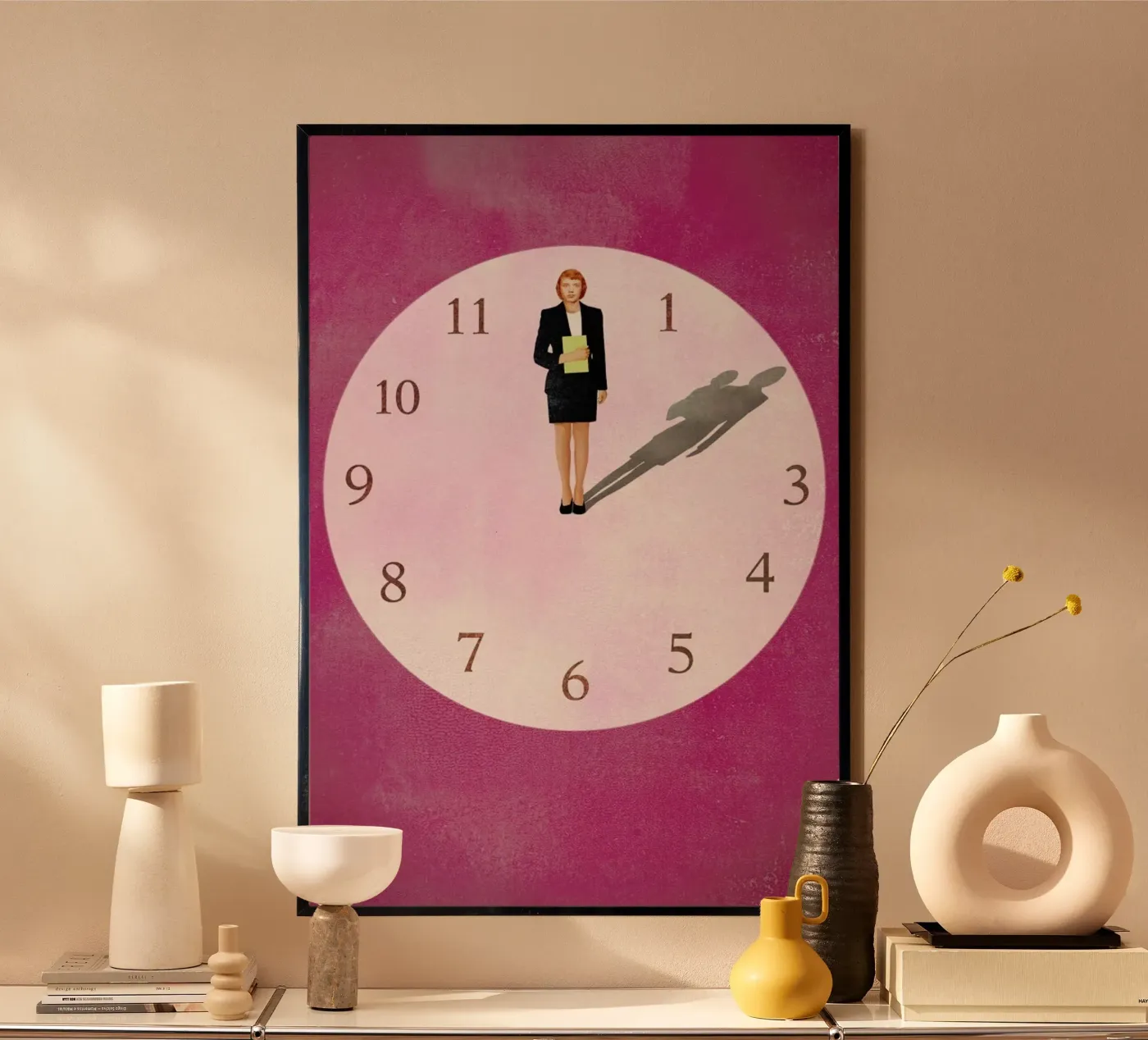 Lean In poster van Ellen Weinstein