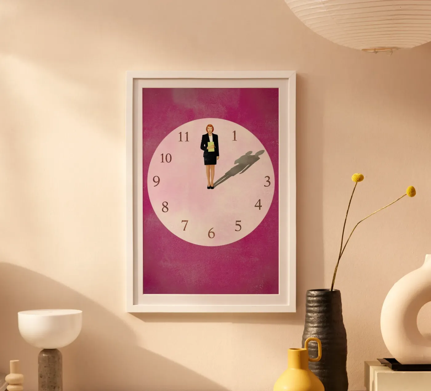 Lean In poster van Ellen Weinstein
