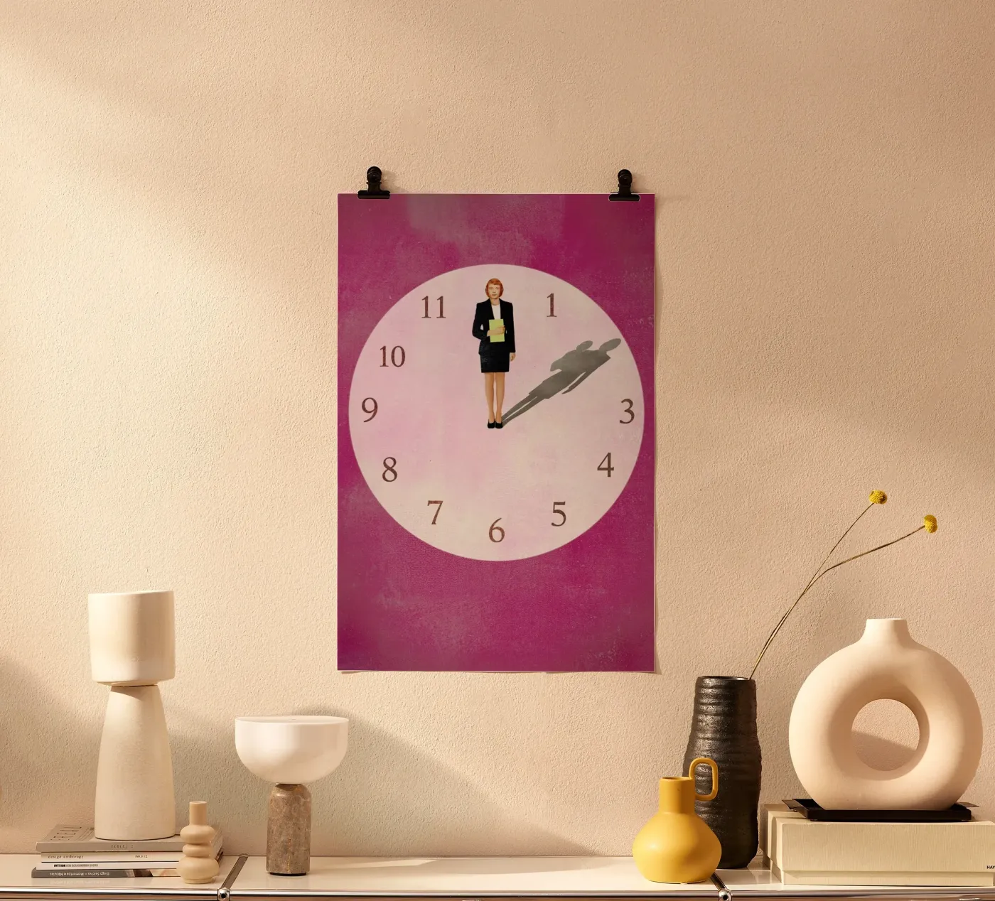 Lean In poster van Ellen Weinstein