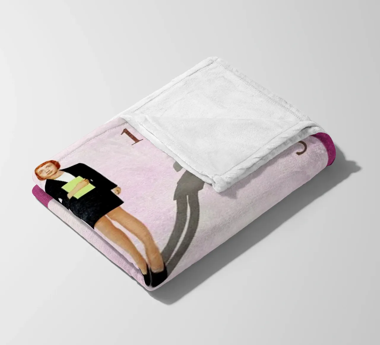 Lean In coperta in pile da Ellen Weinstein