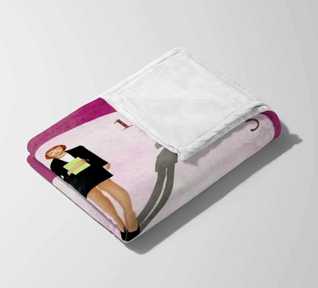 Lean In coperta in pile da Ellen Weinstein