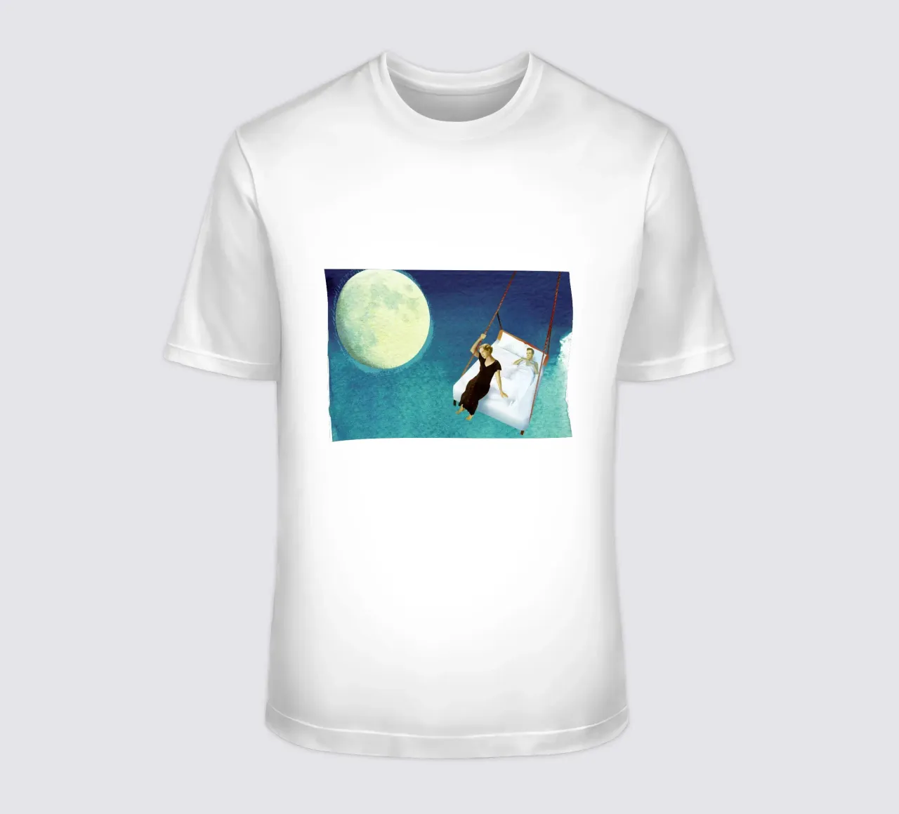Moon Mood t-shirt da Ellen Weinstein