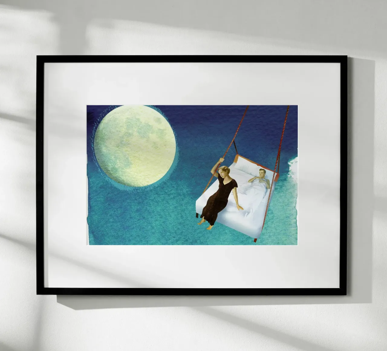 Moon Mood poster da Ellen Weinstein