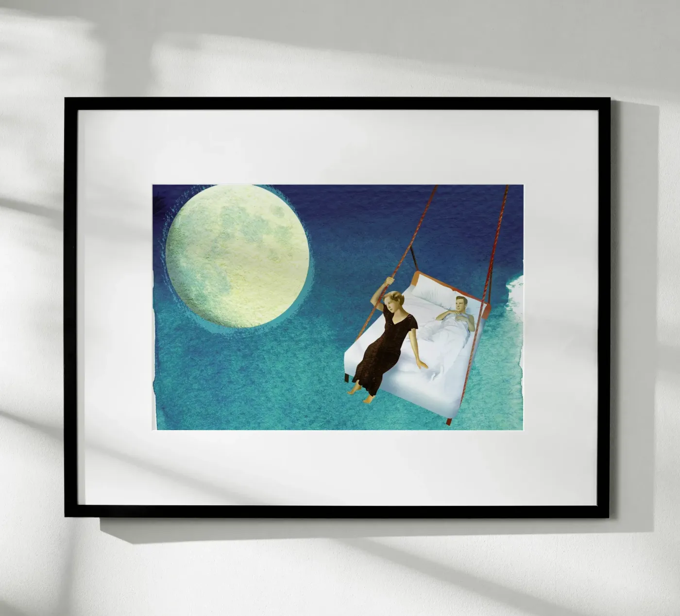 Moon Mood poster da Ellen Weinstein