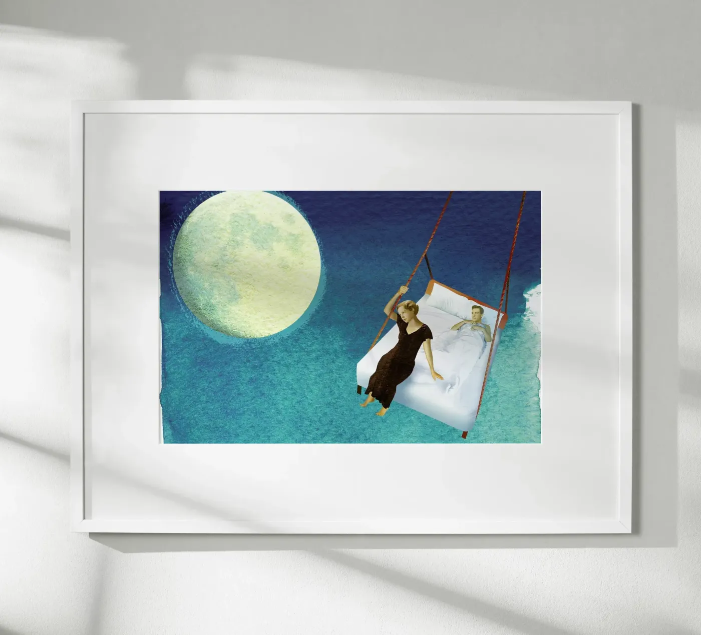 Moon Mood poster da Ellen Weinstein