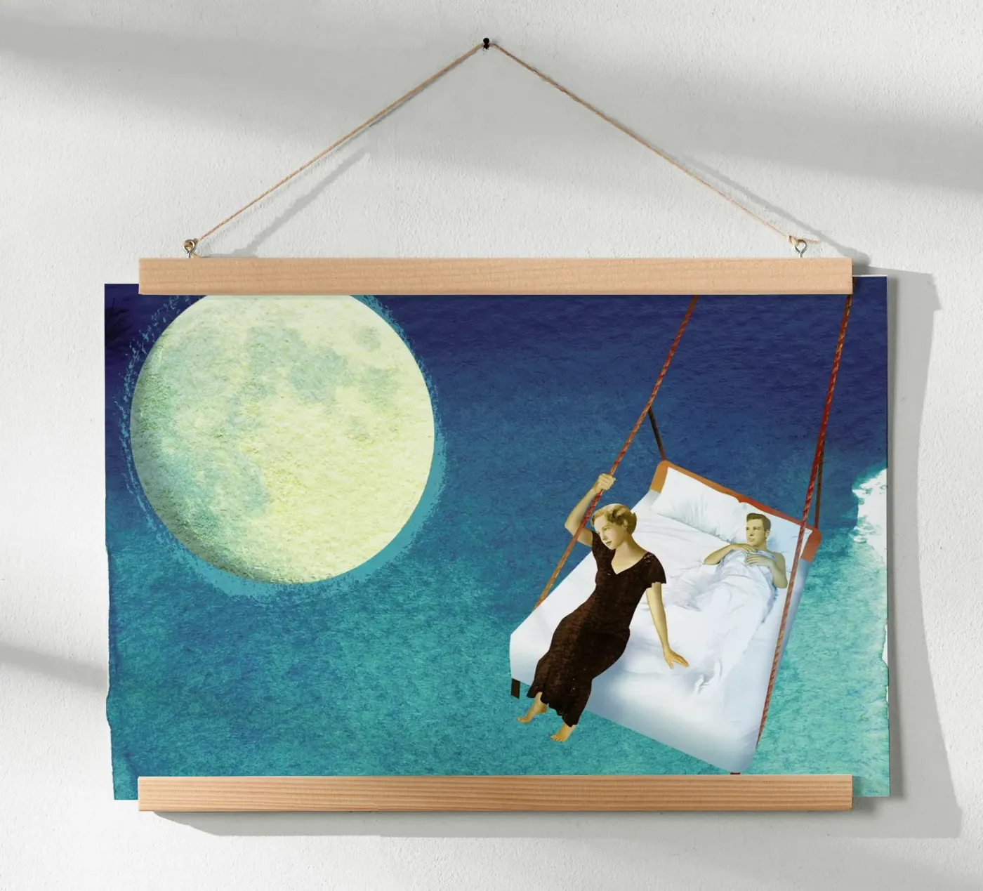 Moon Mood poster da Ellen Weinstein