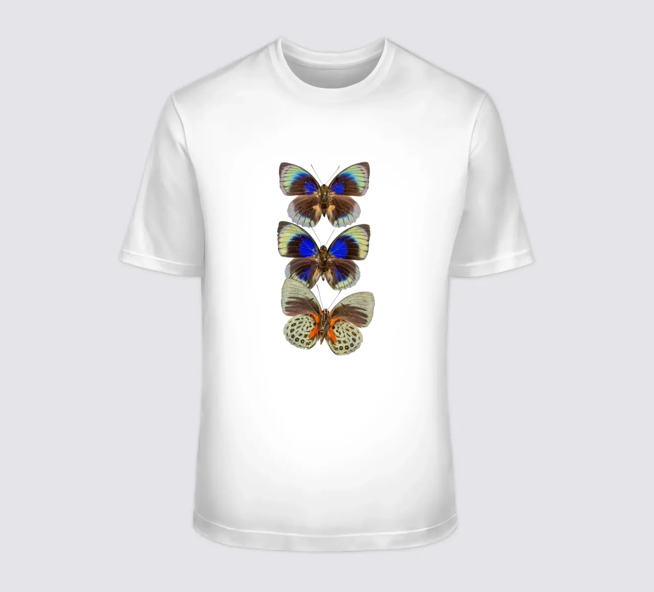 Trio colorato di farfalle t-shirt da Curious Collections by Marielle Leenders