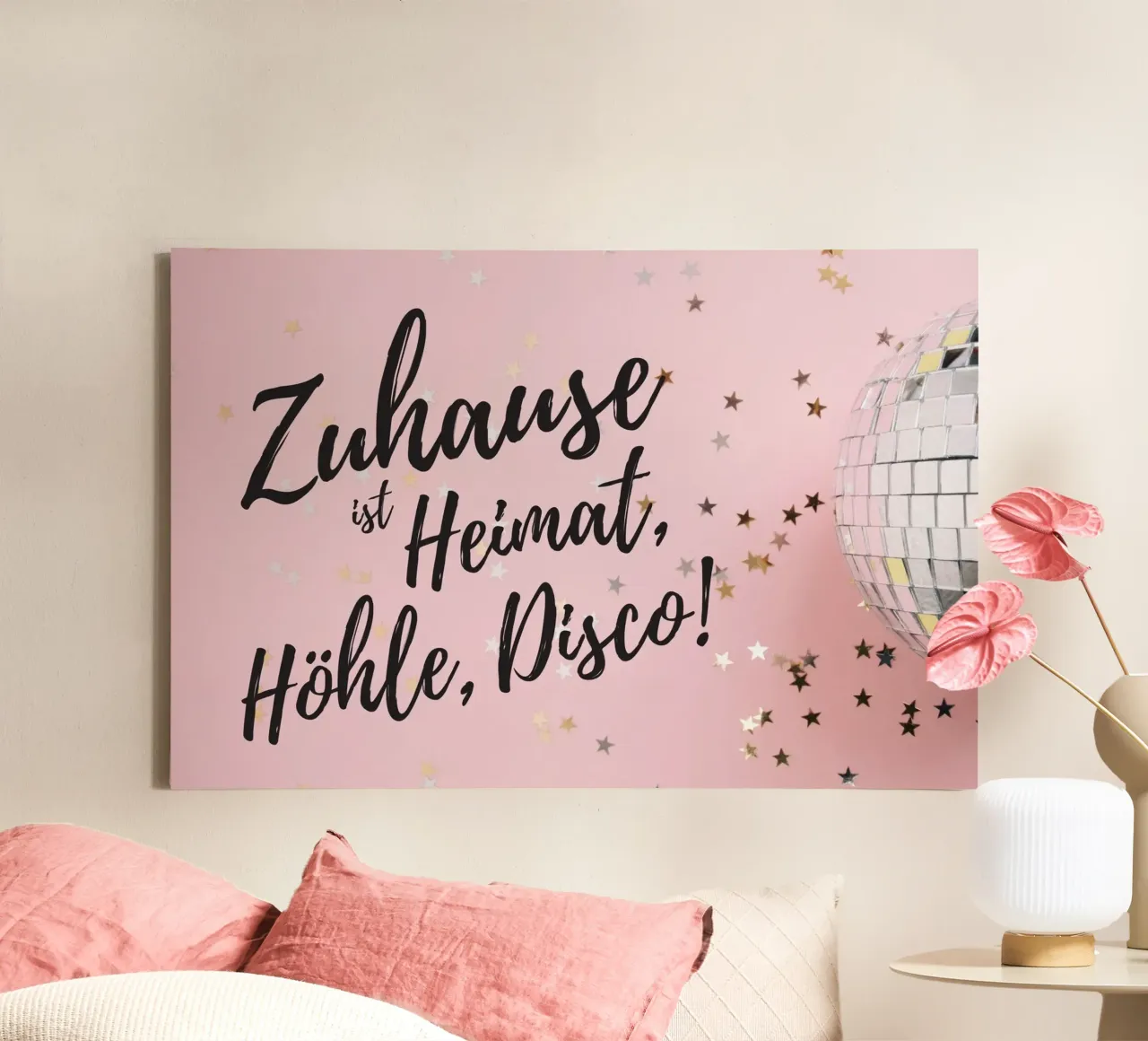 Heimat, Höhle, Disco tela con Cornice a cassetta da Ohkimiko