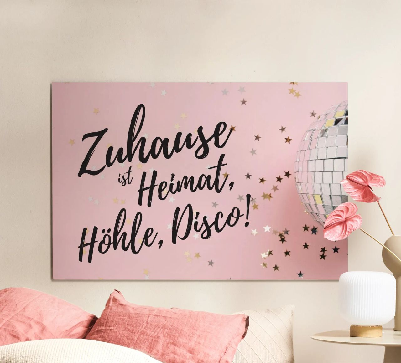 Heimat, Höhle, Disco Poster von Ohkimiko