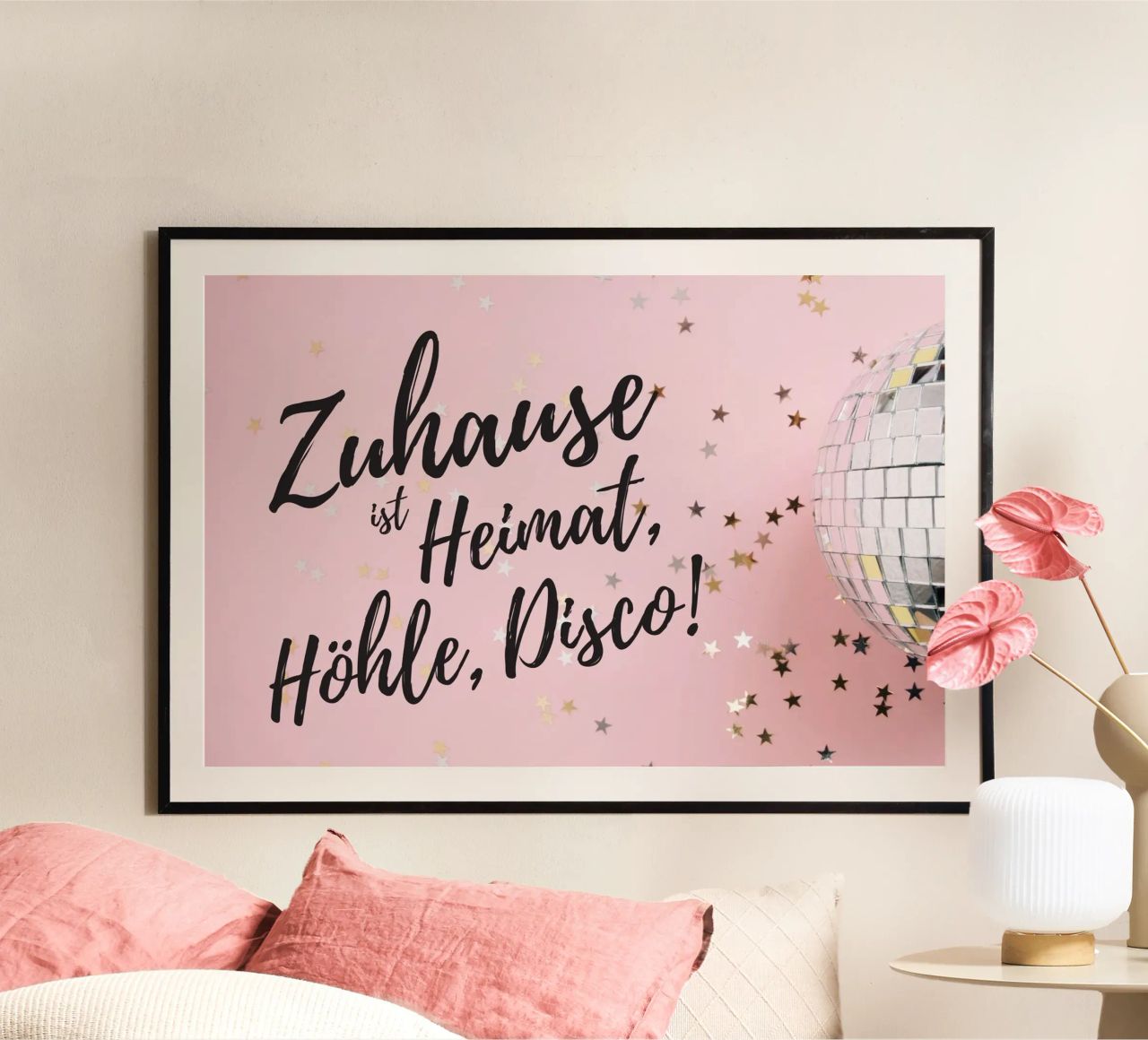Heimat, Höhle, Disco Poster von Ohkimiko