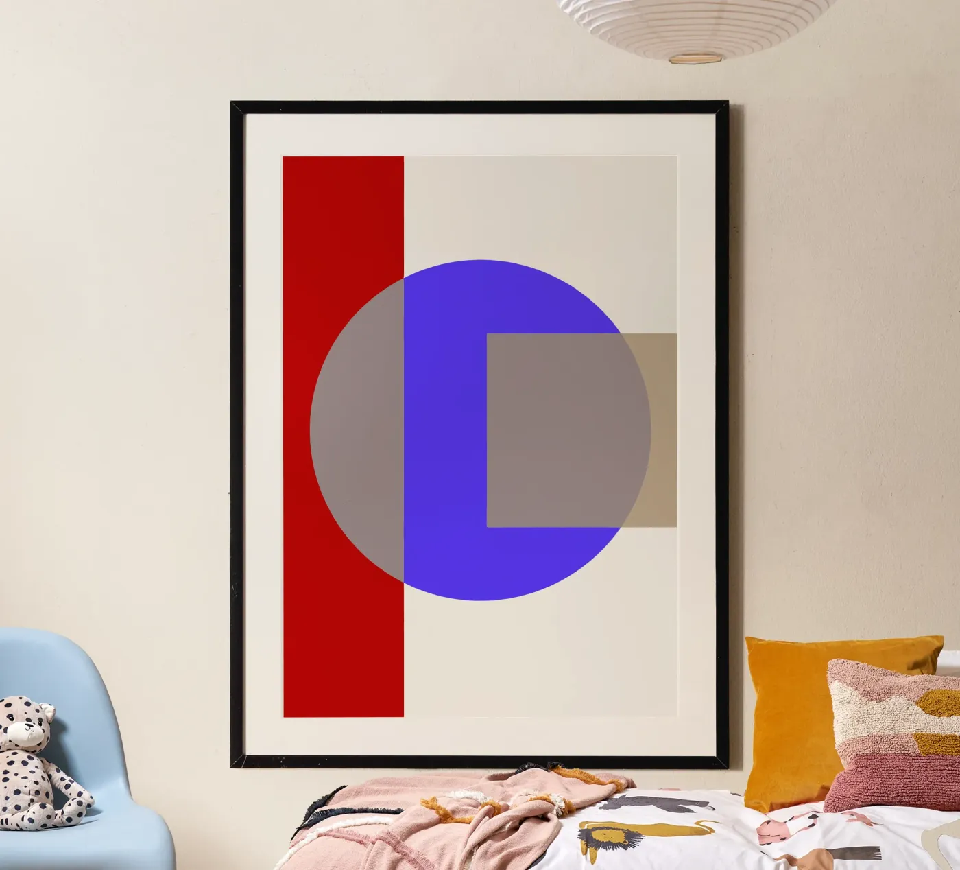Trasparenza cromatica poster da Janet