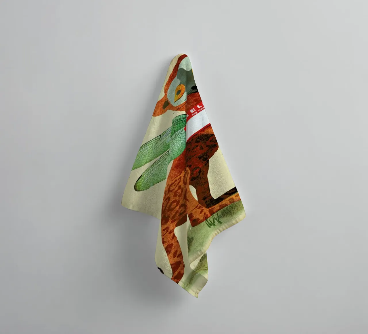 Naming All The Species asciugamano da bagno da Ellen Weinstein