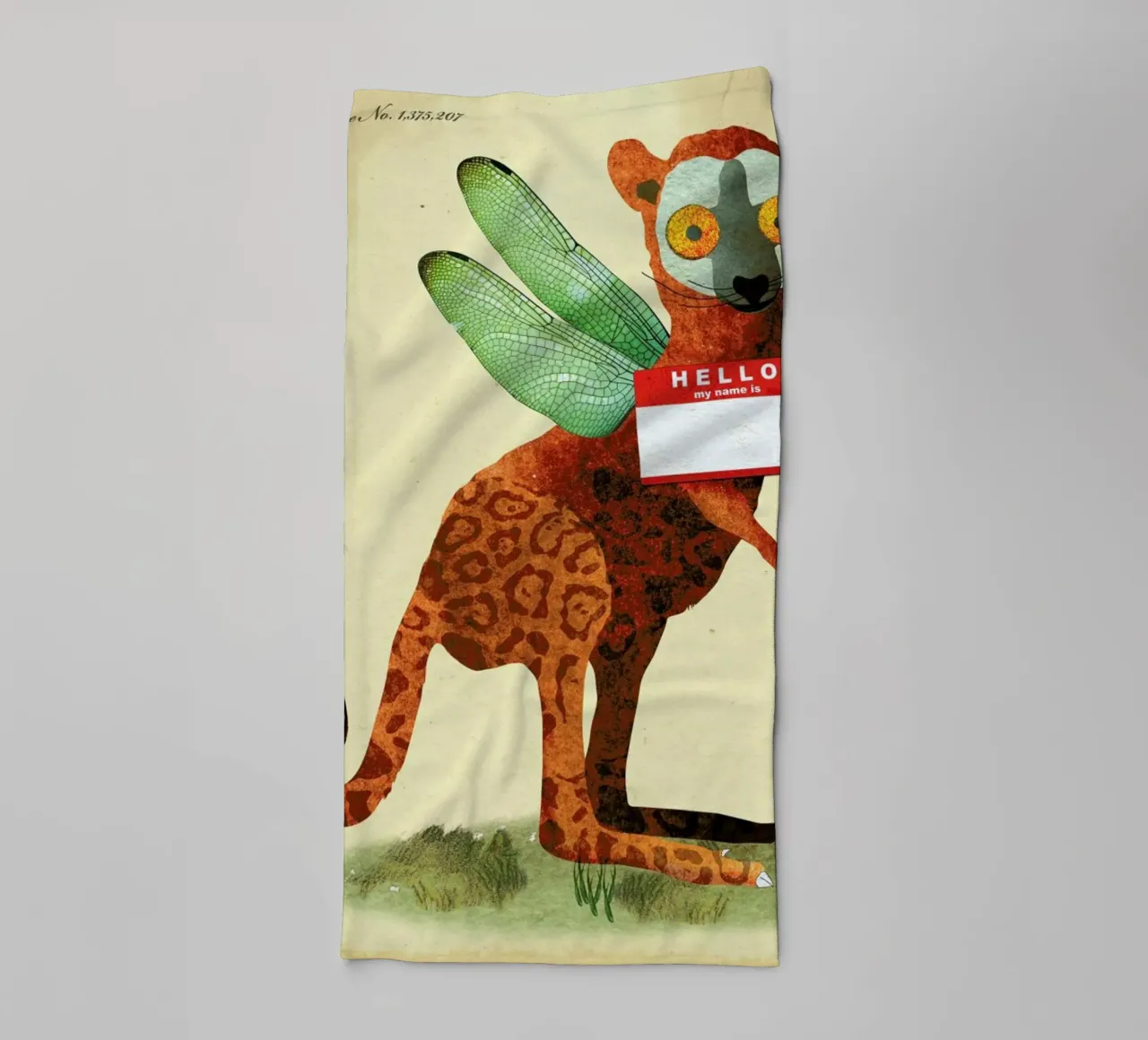 Naming All The Species asciugamano da bagno da Ellen Weinstein