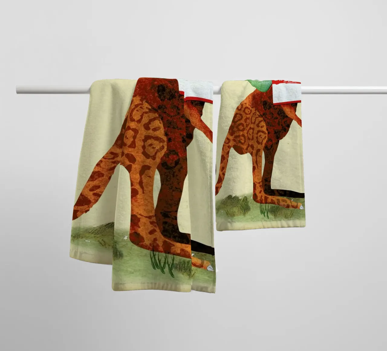 Naming All The Species asciugamano da bagno da Ellen Weinstein