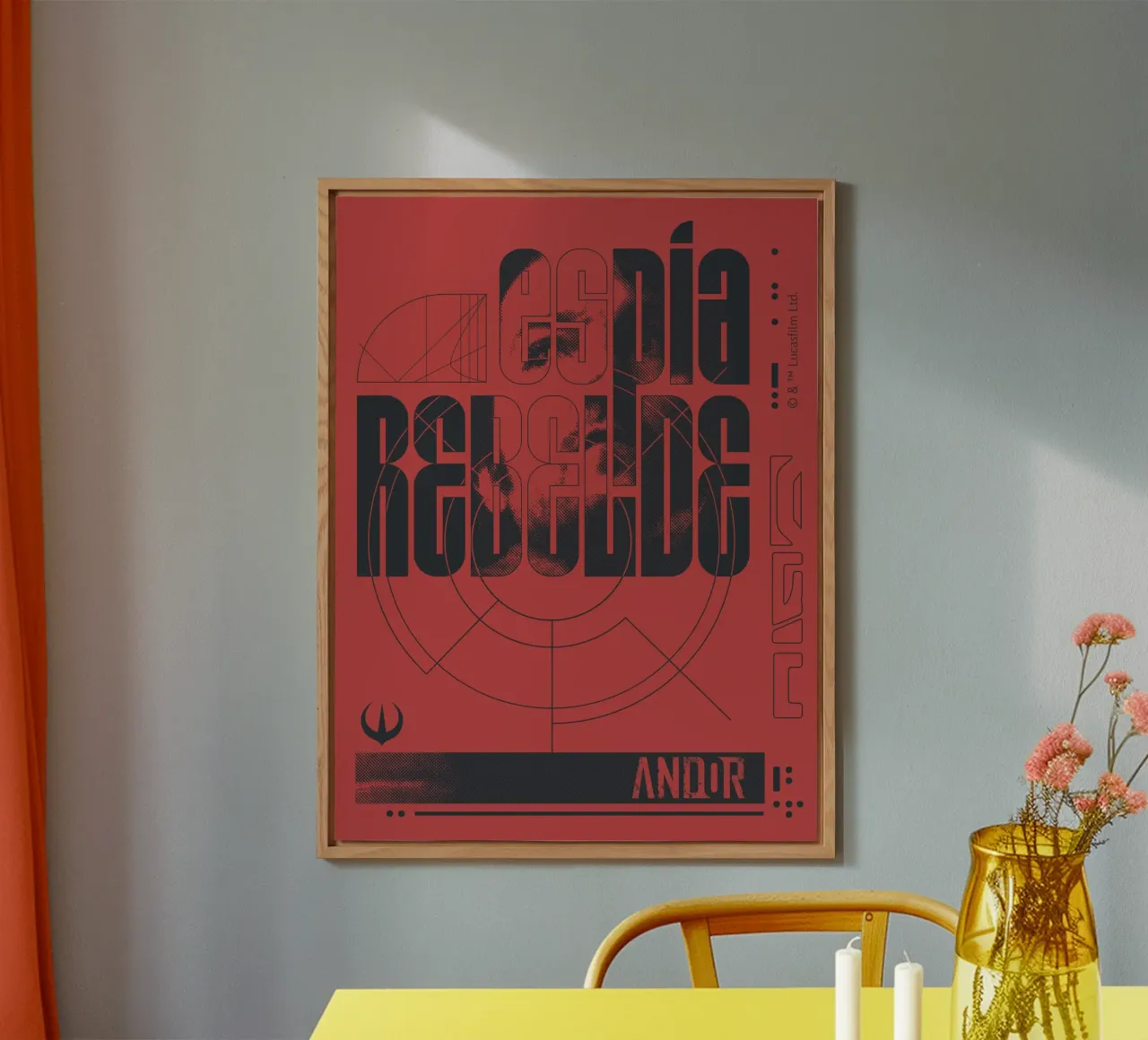 ANDOR alluminio dibond da Star Wars