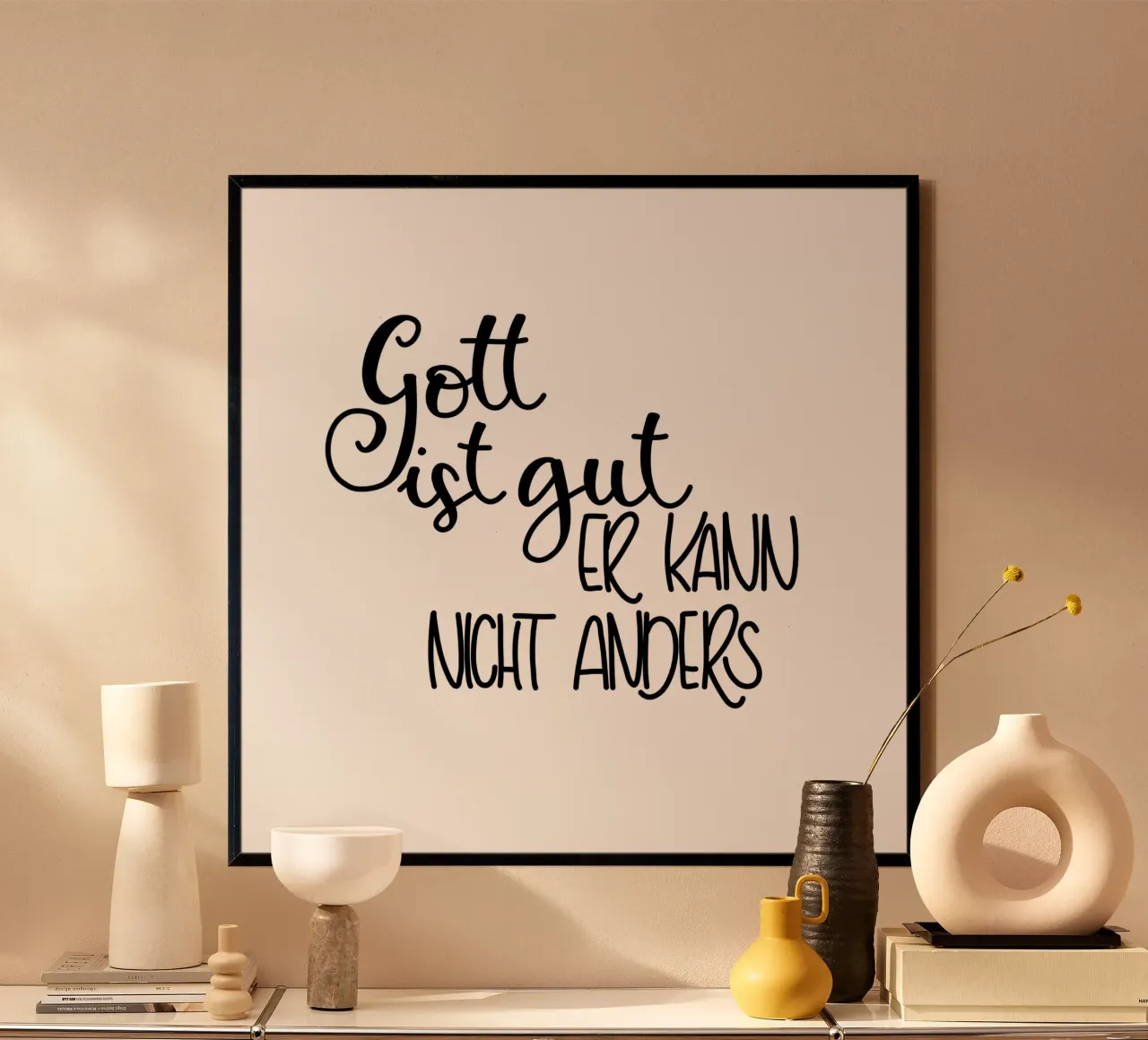 Gott ist gut,er kann nicht anders! poster da Letters of Love