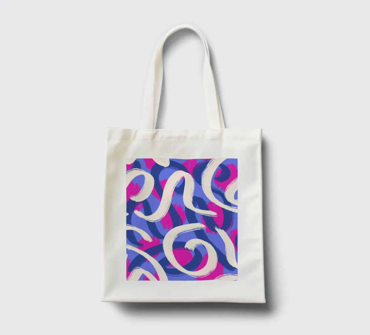 Abstract pattern 1 borsa in juta da Studio Fiamma