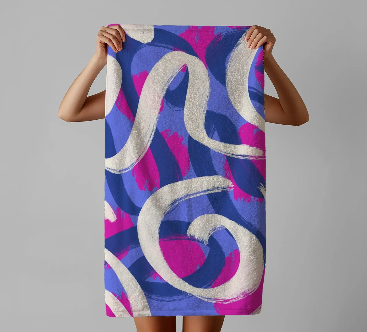 Abstract pattern 1 towel by Studio Fiamma