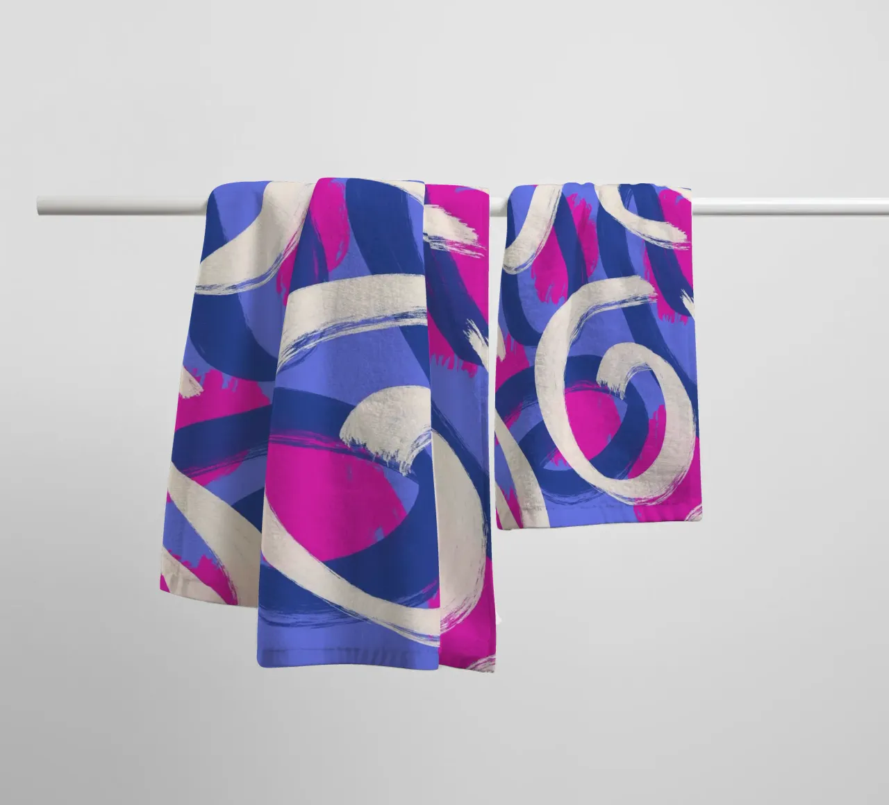 Abstract pattern 1 towel by Studio Fiamma