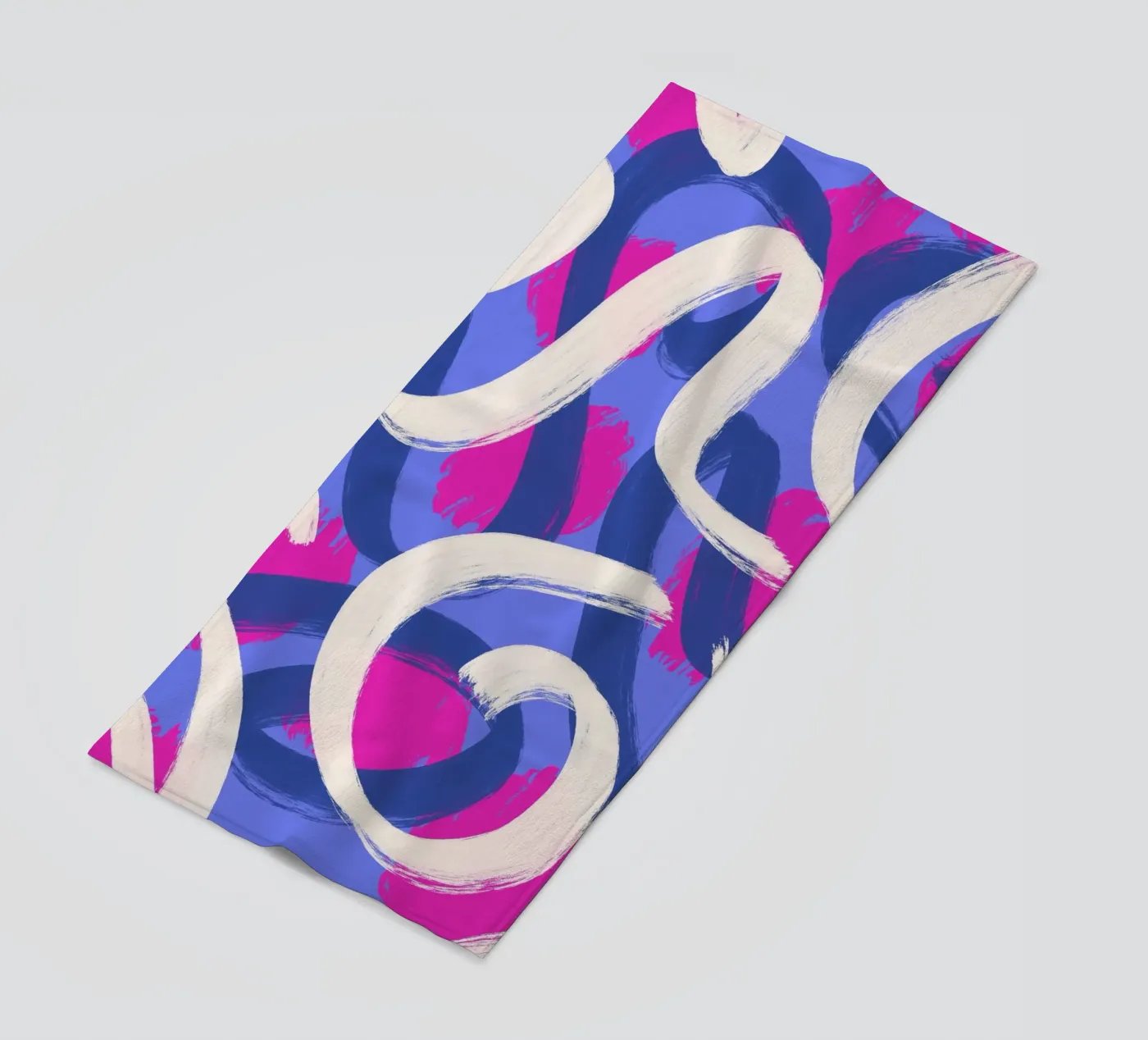 Abstract pattern 1 beach towel by Studio Fiamma