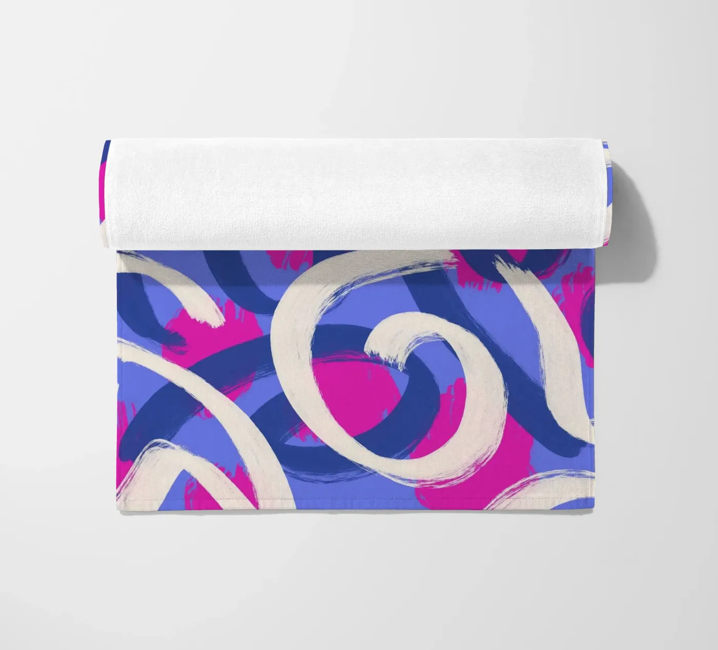Abstract pattern 1 beach towel by Studio Fiamma