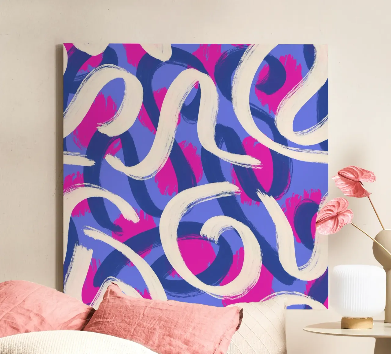 Abstract pattern 1 canvas by Studio Fiamma