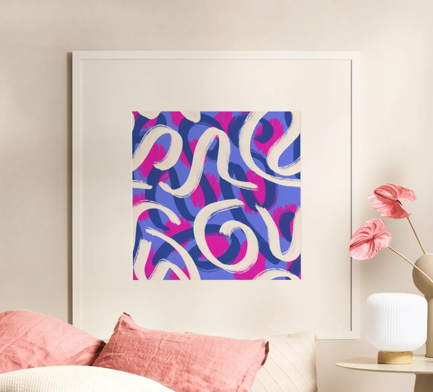 Abstract pattern 1 poster da Studio Fiamma