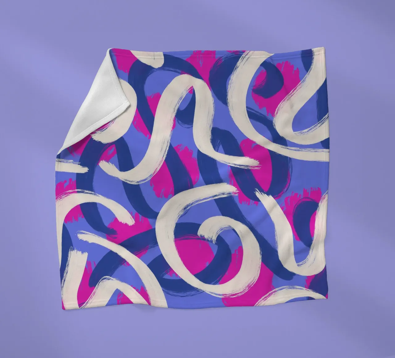 Abstract pattern 1 Fleecedecke von Studio Fiamma