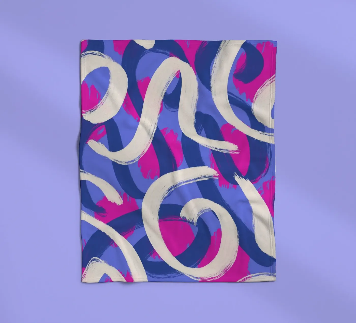 Abstract pattern 1 Fleecedecke von Studio Fiamma