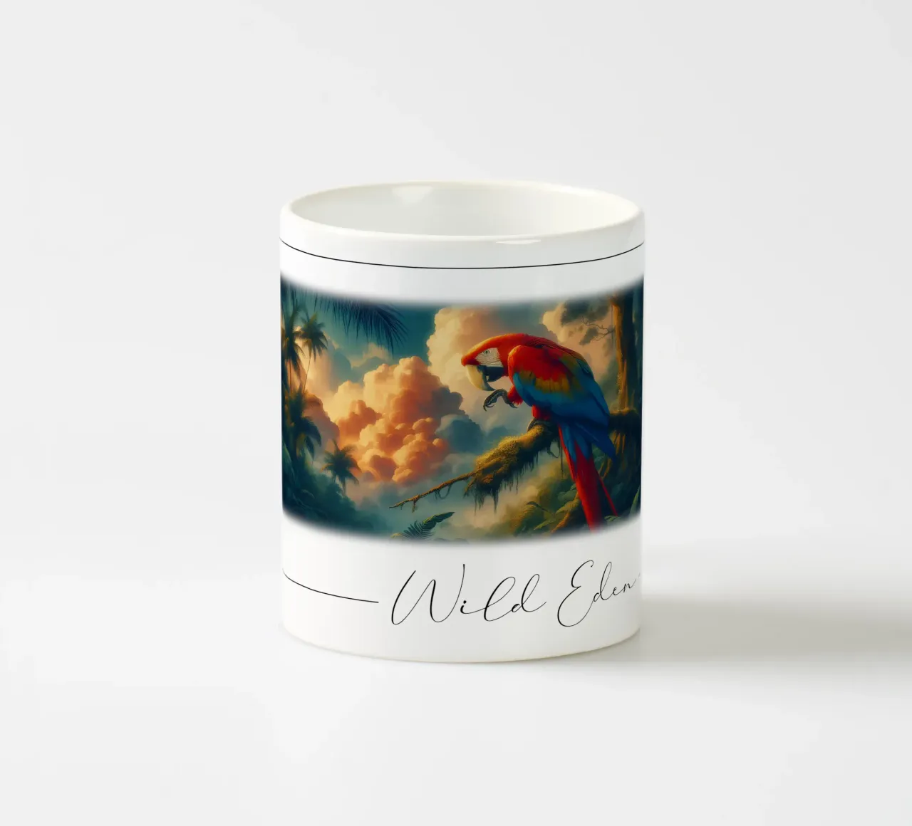 ARA ROUGE tazza in ceramica da RUBIANT ART