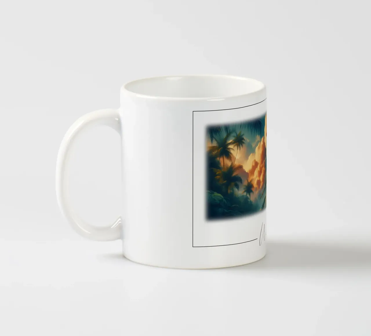 ARA ROUGE tazza in ceramica da RUBIANT ART