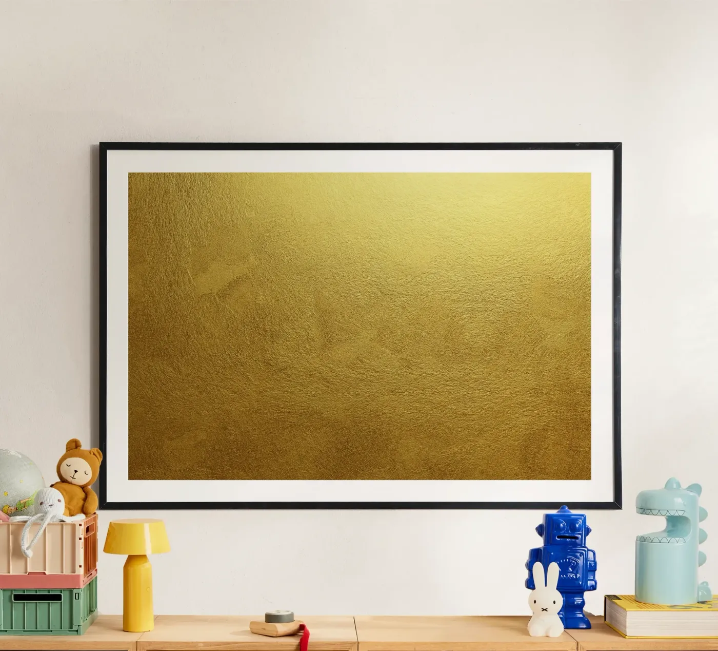 Gold Rush poster by Tamsen Art
