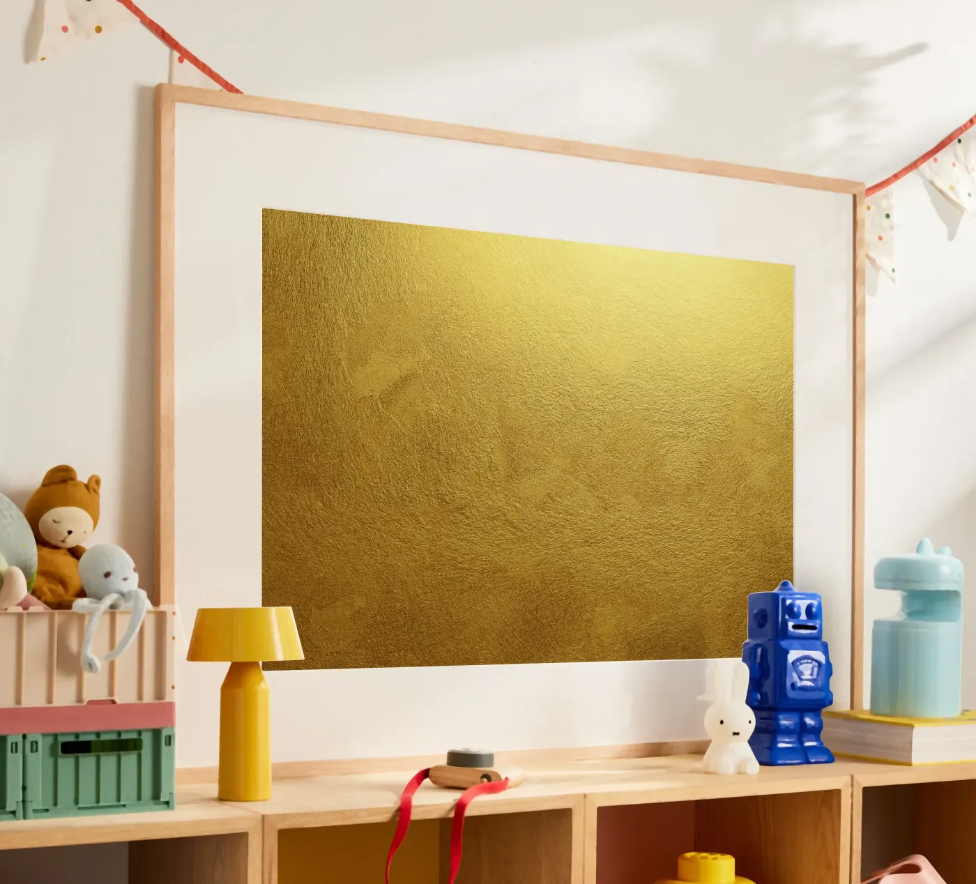 Gold Rush poster by Tamsen Art