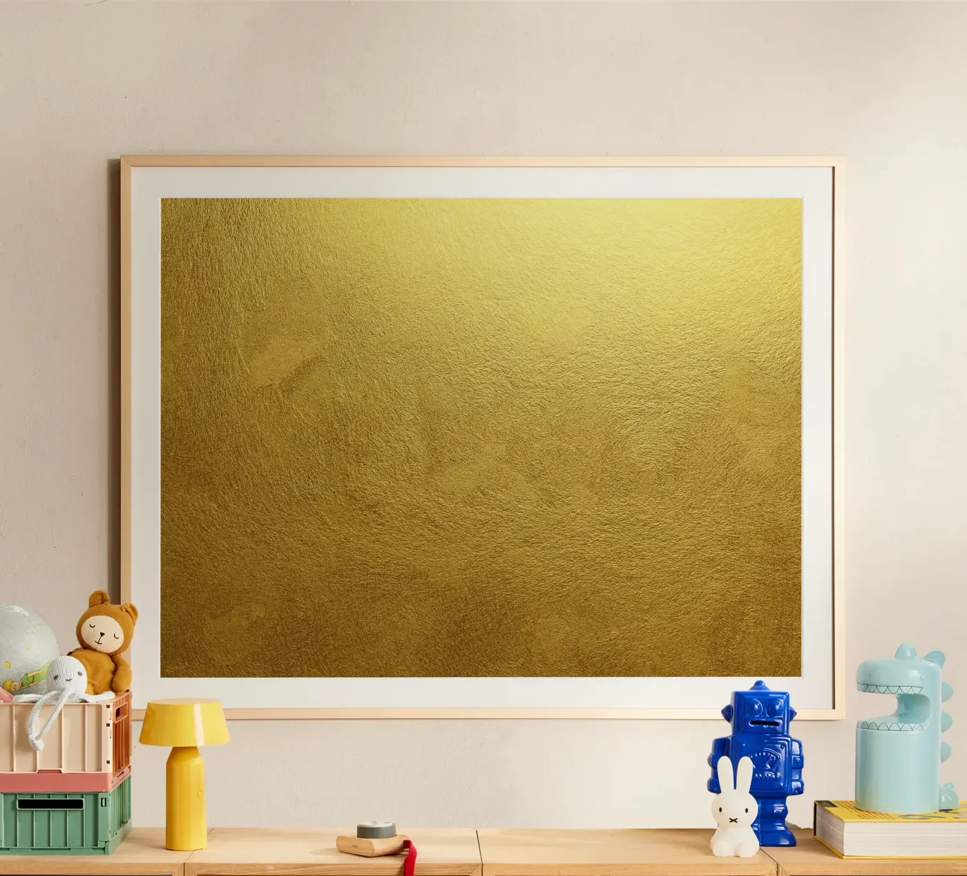 Gold Rush poster by Tamsen Art
